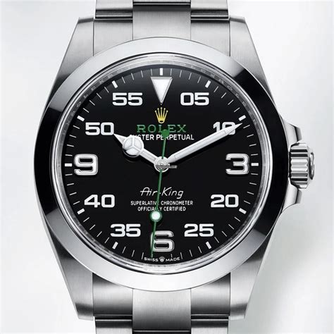 rolex air king discontinued 2022|new rolex air king review.